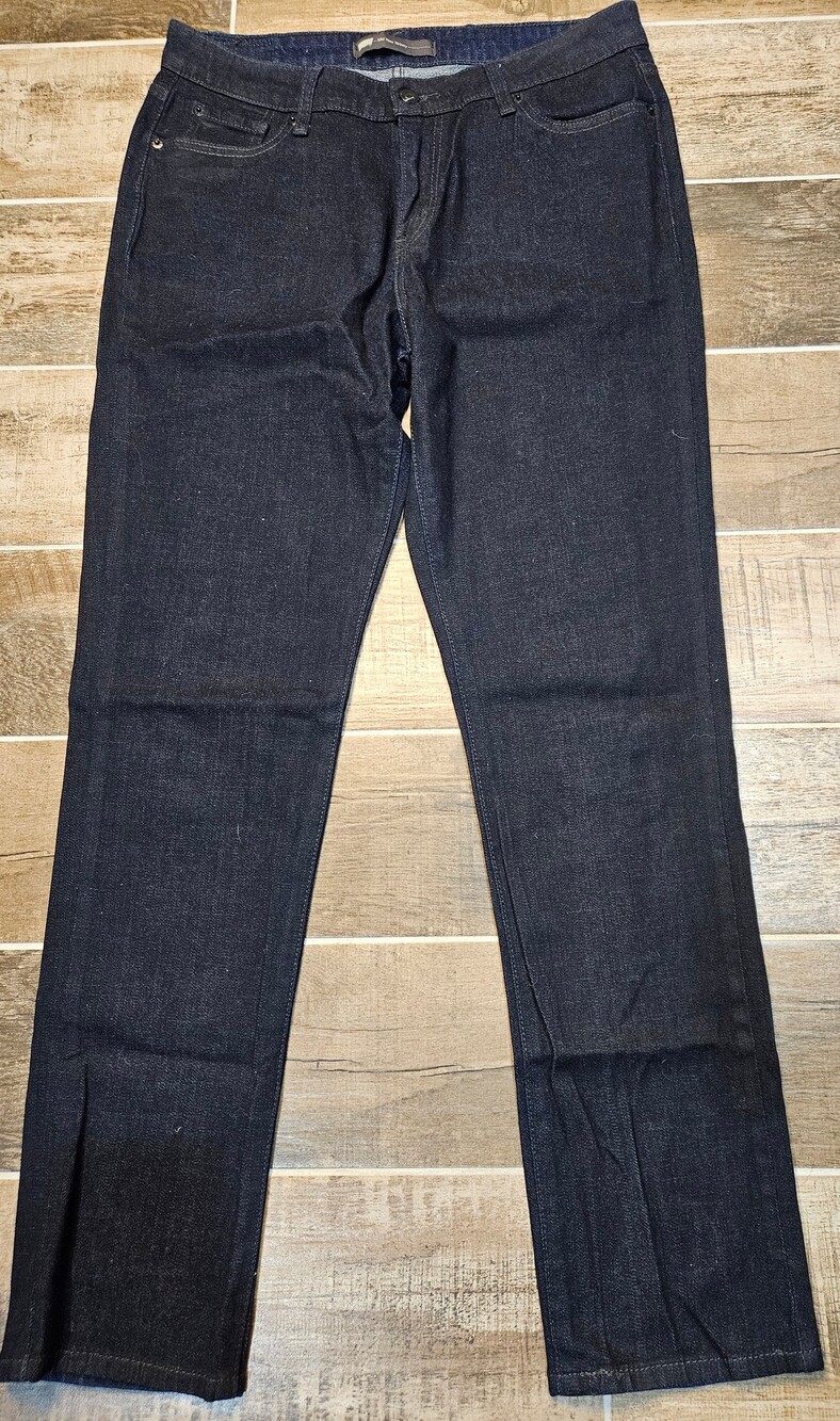 Levis Mid Rise Skinny Jeans Womens Size 12M W31 L32 Dark Indigo Blue